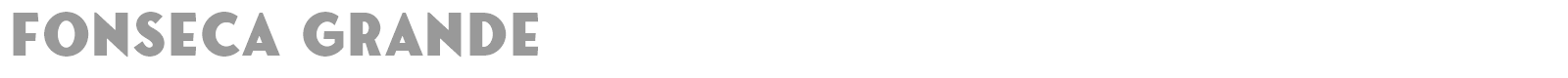 Fonseca Grande font preview